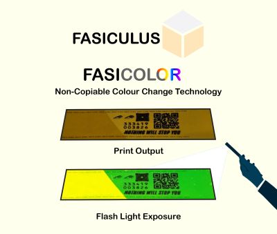 Colour changing QR code from Fasiculus brings high visibility to product authentication 