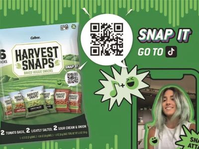 QR on snack packaging invites students to create their own music