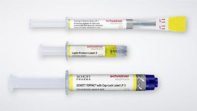 Innovative light protection labels for prefilled syringes
